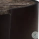 Wellora Chocolate Brown And Black Side Table