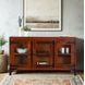 Sterling Dark Walnut 3 Glass Door Sideboard