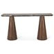 Caldera Dark Oak and Lava Marble Top Occasional Table Set