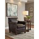 Potter Dark Walnut Club Chair