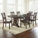 Adrian Brown 60" Extendable Rectangular Dining Table