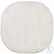 Keaton Pearl White Accent Table