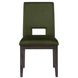 Evan Green Upholstered Side Chair Set of 2