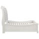 Lyndhurst Vintage White and Beige Upholstered Storage Sleigh Bedroom Set