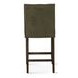 Aven Green Eco Suede Counter Height Stool