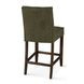 Aven Green Eco Suede Counter Height Stool