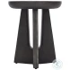 Nala Black Nickel Side Table