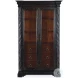 Charleston Black And Brown Display Cabinet