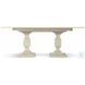 East Hampton Cerused Linen Rectangular Extendable Dining Room Set