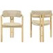 Sedona Natural Round Outdoor Dining Room Set