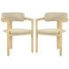 Sedona Natural Round Outdoor Dining Room Set