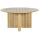 Sedona Natural Round Outdoor Dining Room Set
