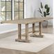 Napa Brown 72" Extendable Rectangular Counter Height Dining Table