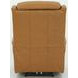 Gabby Santa Fe Brandy Leather Lounge Power Recliner with Power Headrest and Power Lumbar