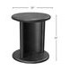 Gabrielle Black Round End Table