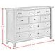 Joseph Chestnut 9 Drawer Dresser