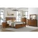 Joseph Chestnut 3 Drawer Nightstand with USB Charging