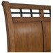 Joseph Chestnut King Sleigh Storage Bed