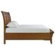 Joseph Chestnut King Sleigh Storage Bed