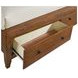 Joseph Chestnut King Sleigh Storage Bed