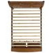 Joseph Chestnut Queen Sleigh Storage Bed