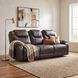 Gainesville Chocolate Double Reclining Sofa