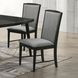 Skyline Gray Upholstered Dining Side Chair Set of 2