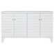 Gates Matte White Lacquer 4 Door Buffet