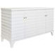 Gates Matte White Lacquer 4 Door Buffet