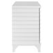 Gates Matte White Lacquer 4 Door Buffet