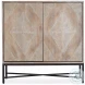 Mercantile Light Natural Wood 2 Door Chest