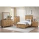 Sunstone Natural Twin Panel Bed