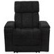 Phoenix Cabot Ebony Zero Gravity Power Recliner with LED and USB Charging
