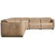 Alta Brown Leather Modular Power Reclining Sectional