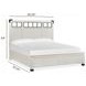 Harper Springs Silo White King Panel Bed