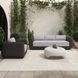 Soma Gray And Dark Brown Outdoor Living Room Set