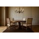 Harbor Brown Extendable Oval Dining Room Set