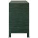 Getty Dyed Green Grasscloth 3 Drawer Chest