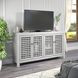 Rio Gray 4 Door Accent Cabinet