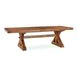 Grassroots Warm Earth Tone Extendable 100" Dining Table