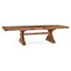 Grassroots Warm Earth Tone Extendable 100" Dining Table