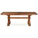 Grassroots Warm Earth Tone Extendable 88" Dining Table