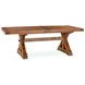 Grassroots Warm Earth Tone Extendable 88" Dining Table