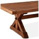 Grassroots Warm Earth Tone Extendable 88" Dining Table