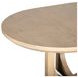 Valencia Gray Birch 60" Extendable Oval Dining Table