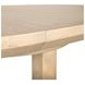 Valencia Gray Birch 60" Extendable Oval Dining Table