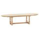 Valencia Gray Birch 110" Extendable Oval Dining Table