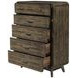 Rex Walnut Queen Panel Bedroom Set