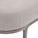Linea Beige Metal Bench