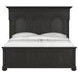 Atrium Black King Panel Bed